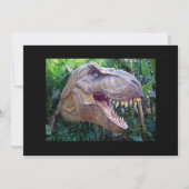 Invitation de Dinosaur (Dos)