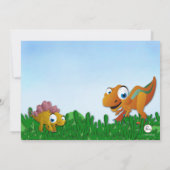 Invitation de Dinosaur Pals (Dos)