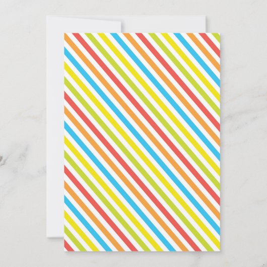 Invitation de dinosaure/invitation de Dino (Dos)