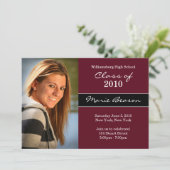 Invitation de diplôme (Debout devant)