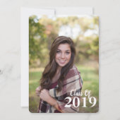 Invitation de diplôme (Devant)