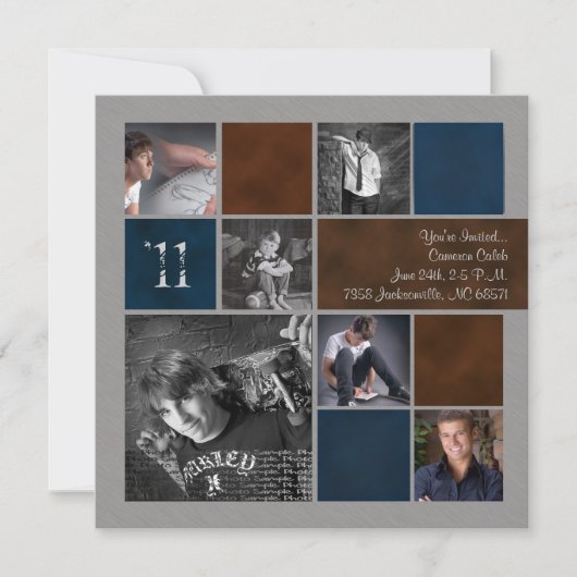 Invitation de diplôme (Devant)