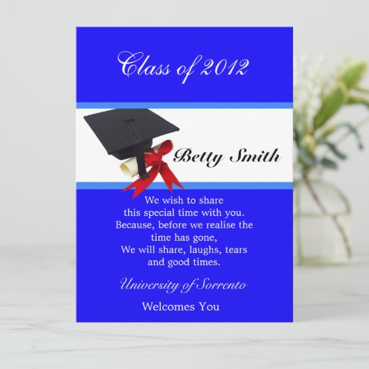 Invitation de diplôme (Debout devant)