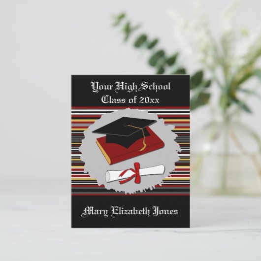 Invitation de diplôme (Debout devant)