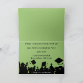 Invitation de diplôme Changement de couleur et d'a (Intérieur)