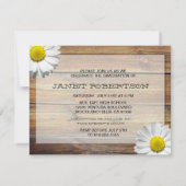 Invitation de diplôme de Daisy Photo (Dos)