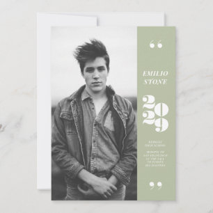 Invitation de diplôme de fin d'études