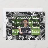 Invitation de diplôme de photographie (Dos)