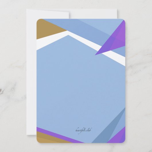 Invitation de diplôme de photographie d'aspect mod (Dos)