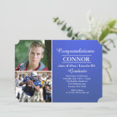 Invitation de diplôme d'études supérieures en phot (Debout devant)