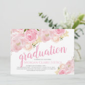 Invitation de diplôme, Faire-part de diplôme (Debout devant)