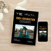 Invitation de diplôme Faire-part de troisième cycl