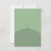 Invitation de diplômé heureux (Dos)