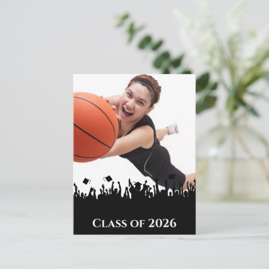 Invitation de diplôme - Modifier la couleur Arrièr (Debout devant)