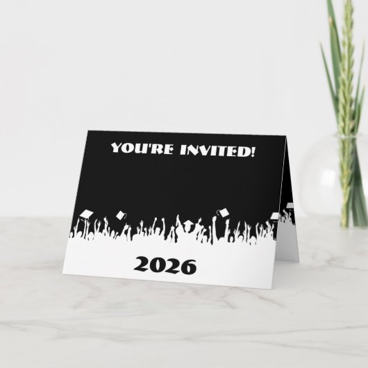 Invitation de diplôme - Modifier la couleur Arrièr (Devant)
