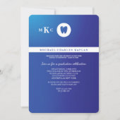 Invitation de diplôme professionnel dentaire (Devant)