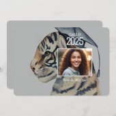 Invitation de diplôme unique avec photo (Devant / Derrière)