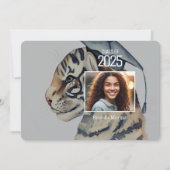 Invitation de diplôme unique avec photo (Devant)