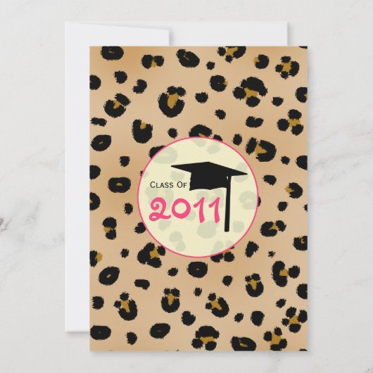 Invitation de diplômes - Classe Leopard 2011 (Dos)