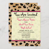 Invitation de diplômes - Classe Leopard 2011 (Devant / Derrière)