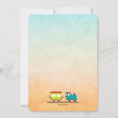 Invitation de diplômes de pédiatre masculin (Dos)