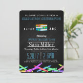 Invitation de diplômes d'enseignant de Crayon & Bo (Debout devant)