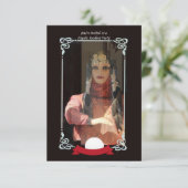 Invitation de diseur de bonne aventure (Debout devant)