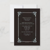 Invitation de diseur de bonne aventure (Dos)