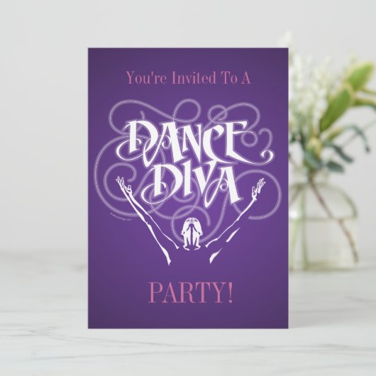 Invitation de diva de danse (Debout devant)