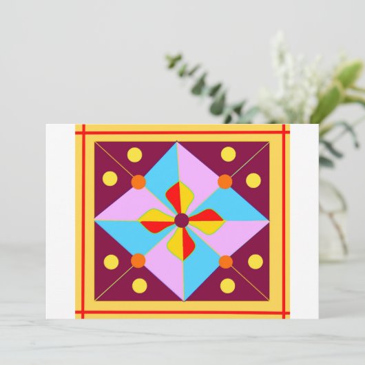 Invitation de Diwali (Debout devant)