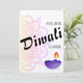 Invitation de Diwali (Debout devant)