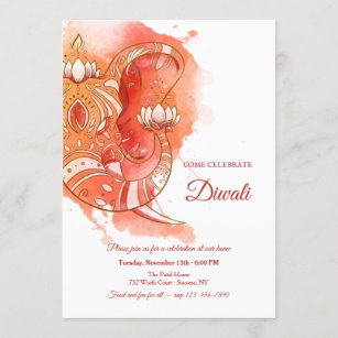 Invitation de Diwali