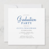 Invitation de doctorat en stéthoscope floral (Dos)