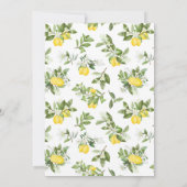 Invitation de double remise de diplôme avec verdur (Dos)