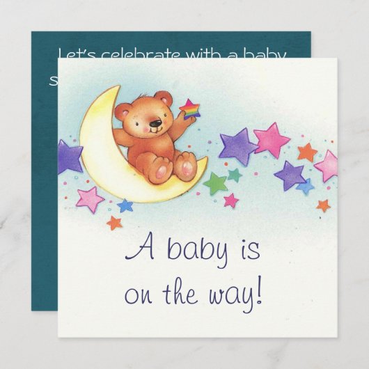 invitation de douche (Devant / Derrière)