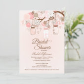 invitation de douche à nuptiale florale de mason r (Debout devant)