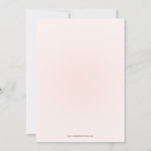 invitation de douche à nuptiale florale de mason r (Dos)