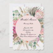 INVITATION DE DOUCHE BRIDAL (Devant)