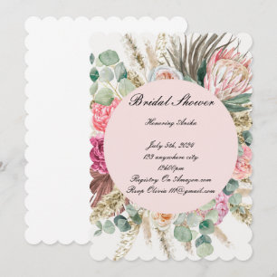 INVITATION DE DOUCHE BRIDAL
