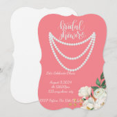 INVITATION DE DOUCHE BRIDAL (Devant / Derrière)