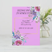 INVITATION DE DOUCHE BRIDAL (Debout devant)