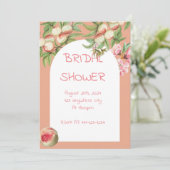INVITATION DE DOUCHE BRIDAL (Debout devant)