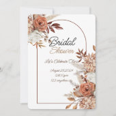 INVITATION DE DOUCHE BRIDAL (Devant)