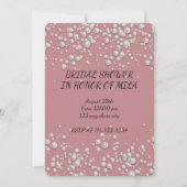 INVITATION DE DOUCHE BRIDAL (Devant)