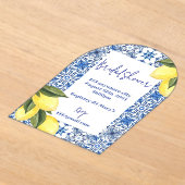 INVITATION DE DOUCHE BRIDAL LIMONCELLO (Poser)
