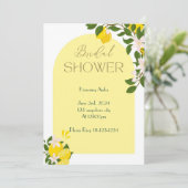 INVITATION DE DOUCHE BRIDAL LIMONCELLO (Debout devant)
