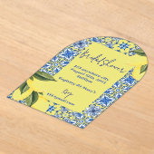INVITATION DE DOUCHE BRIDAL LIMONCELLO (Poser)