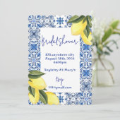 INVITATION DE DOUCHE BRIDAL LIMONCELLO (Debout devant)