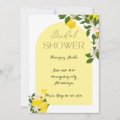INVITATION DE DOUCHE BRIDAL LIMONCELLO (Devant)