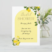 INVITATION DE DOUCHE BRIDAL LIMONCELLO (Debout devant)